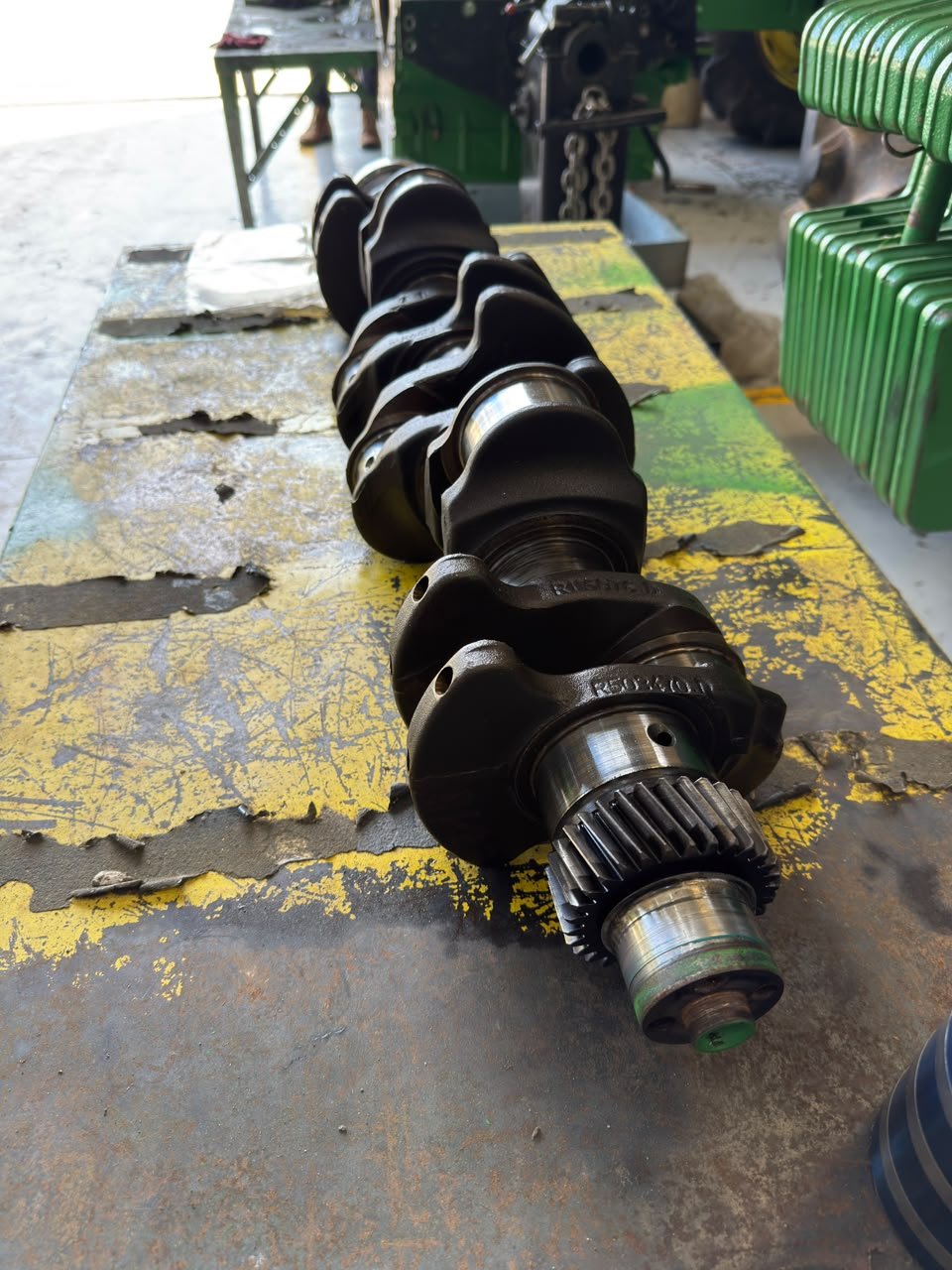 Virabrequim Motor John Deere Todos Tratores JD